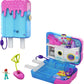Polly Pocket Playset, Travel Toy With 2 Micro Dolls, Boat & Water Play Accessories, Pocket World Sweet Sails Cruise Ship Compact