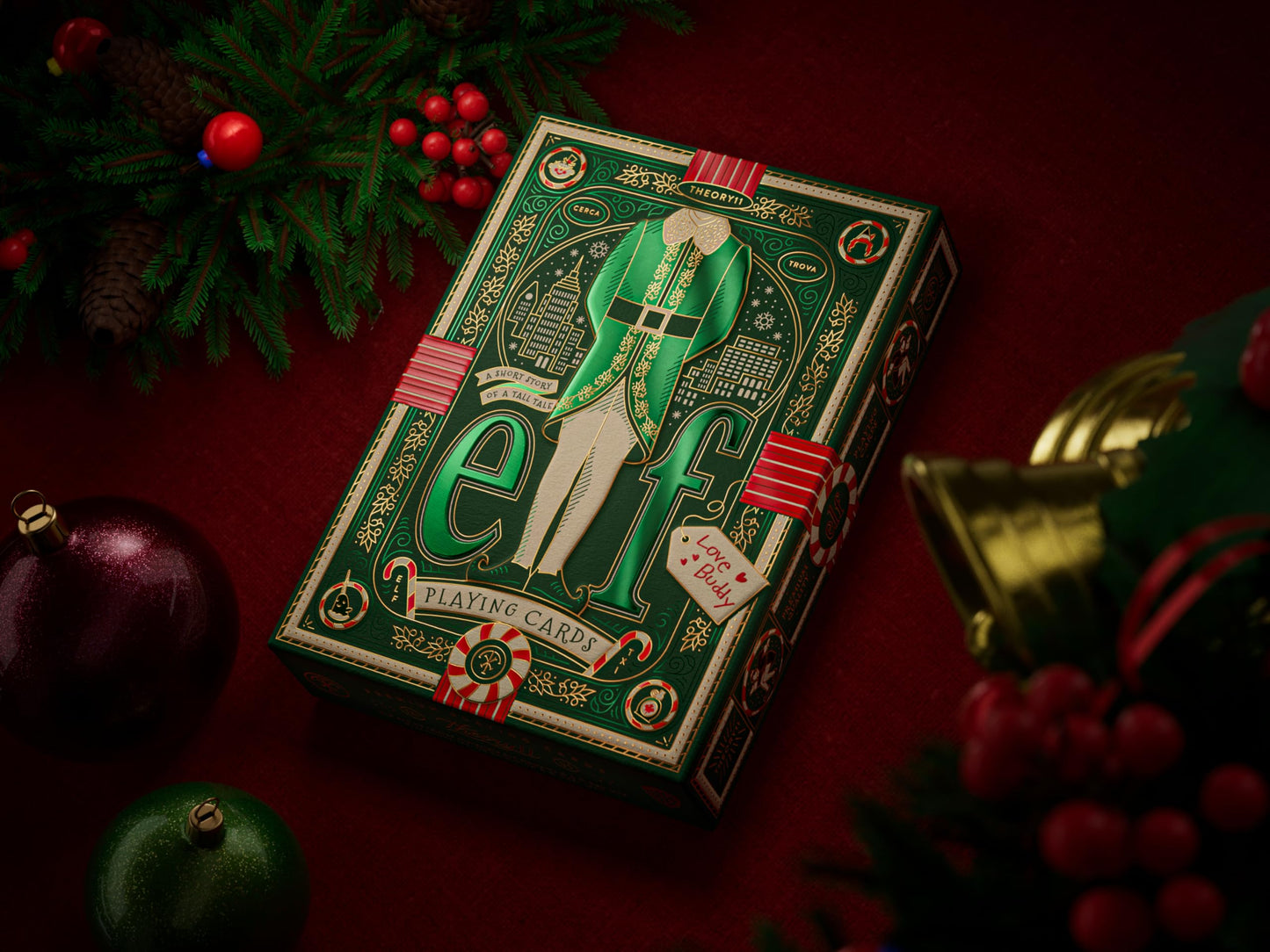 theory11 Elf Playing Cards  enhanced Playing Cards  game-style Size Standard Index  elegant Playing Cards