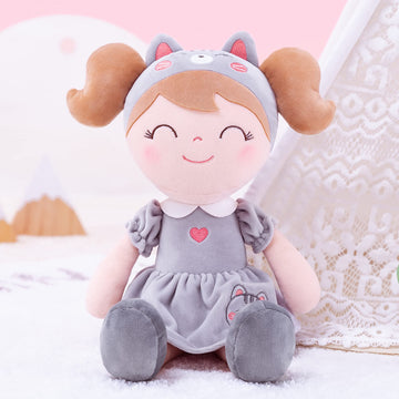 Gloveleya Baby Doll Girl Gifts Soft Plush Kitty Cat Dolls Girls Toy 12'' With Gift Box