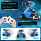 Hamourd Robot Toys for Boys Girls, Rechargeable Remote Control Emo Robots with Auto-Demonstration, Flexible Head & Arms, Dance M