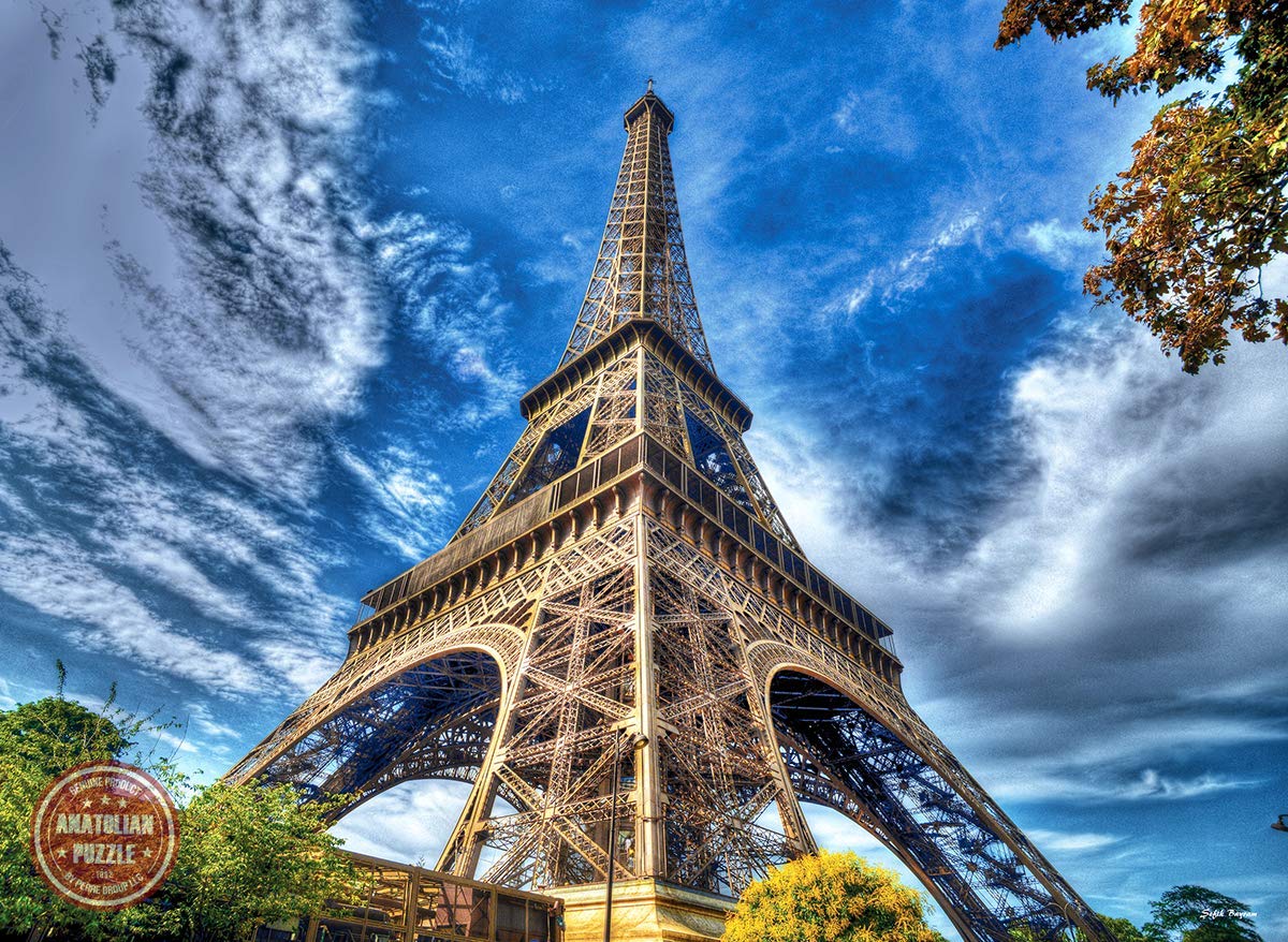 Anatolian Puzzle - Eiffel, 1000 Piece Jigsaw Puzzle, #1080, Multicolor (Ana1080)