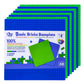 Pairez Toys Classic Base Plates For Building, 10' X10” Baseplates Multipack, Compatible With All Major Brands, 8 Pack, Building Brick Plates For Tables, Mats (Green & Blue)