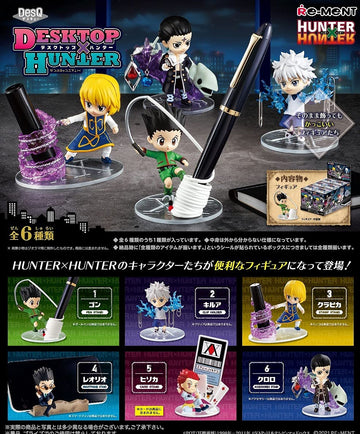 Re-ment-Hunter x Hunter-Desktop Hunter Trading Figure-1 of 6 Blind Box