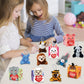 Atfunshop Valentines Day Gifts Box For Kids With Animal Plush Toys 30 Pack Valentines Mini Keychains And Gift Card In Bulk Excha