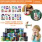 Sayglossy 331 Pcs Video Game Party Favors Set Includes Gift Bags Pencils Notebook Sharpener Slap Bracelets Rings Keychains Tatto