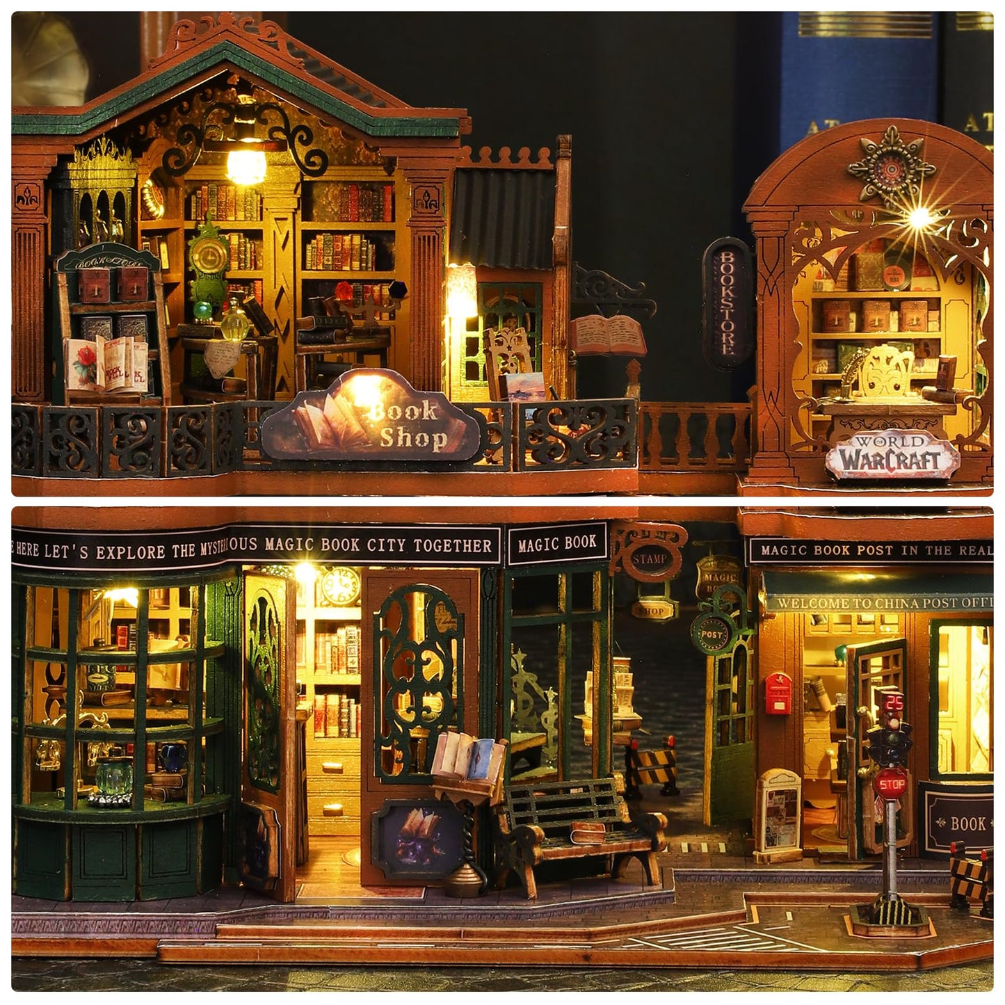 Foyucool DIY Miniature House Kits, Tiny House Kit, Doll House Kits for Adults to Building, Unique Birthday for Family and Friend