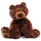 GUND Philbin Classic Teddy Bear  enhanced Stuffed Animal for Ages 1 and Up  Chocolate Brown  12 