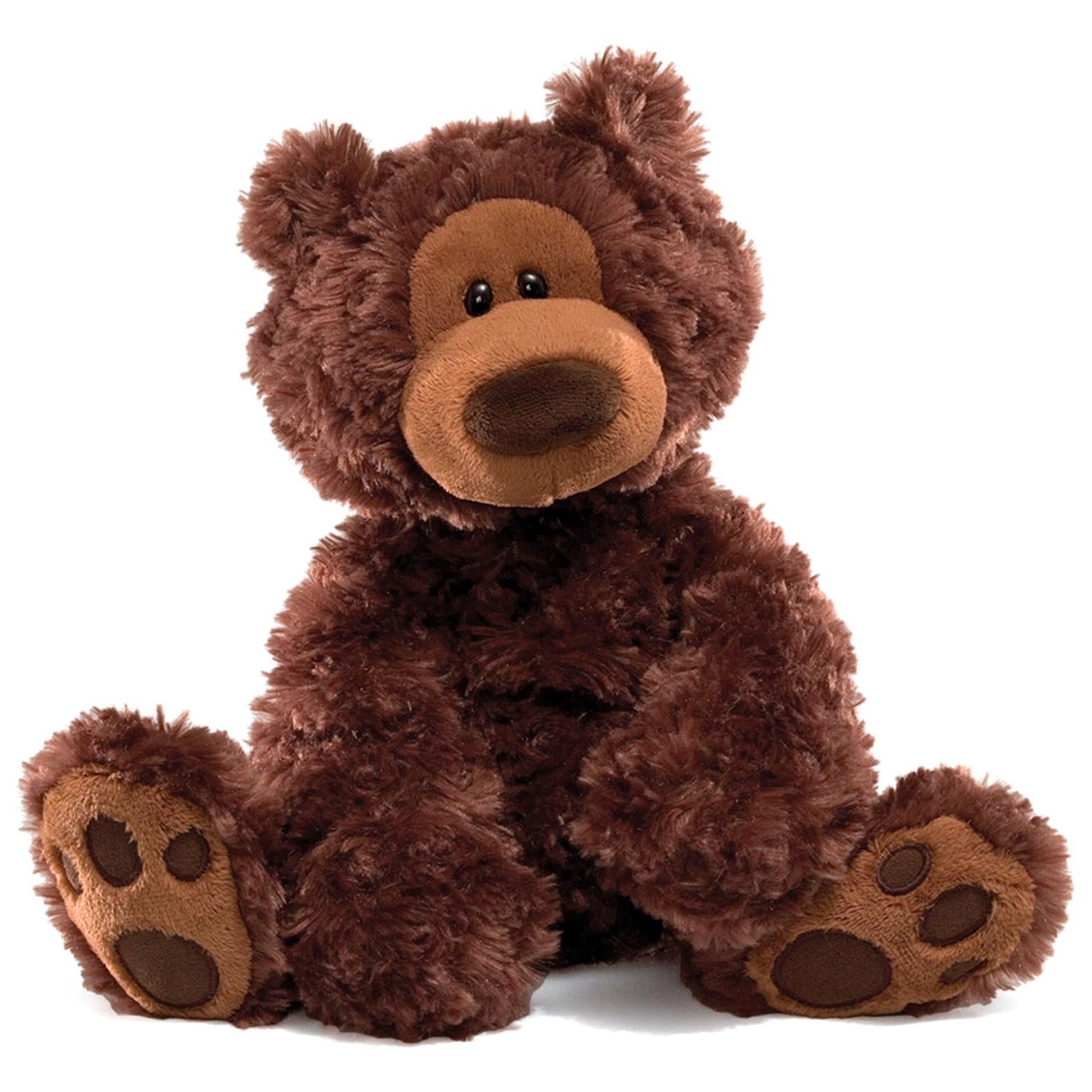 GUND Philbin Classic Teddy Bear  enhanced Stuffed Animal for Ages 1 and Up  Chocolate Brown  12 