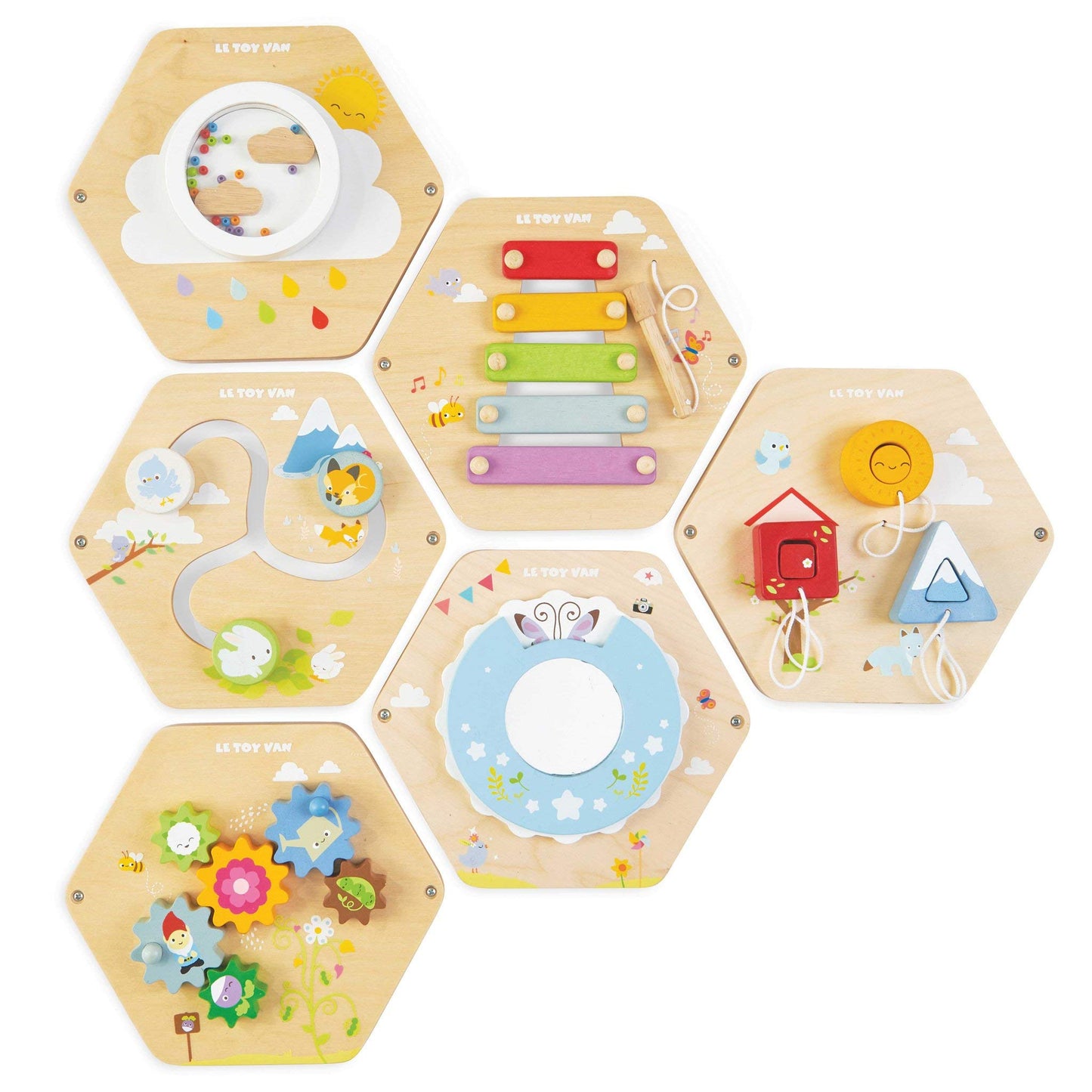 Le Toy Van Xylophone Activity Tile enhanced Wooden Toys for Kids Ages 18 Months & Up