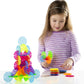 Guidecraft Interlox Discs - 96 Piece Set: Kids Stem Learning And Construction Toy, Creative And Educational Building Set For Tod