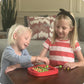 ROO Games Happy Snappy Apples - Wooden Strategy Game for Kids Ages 3-6, Multicolor, Model AS/810/12C