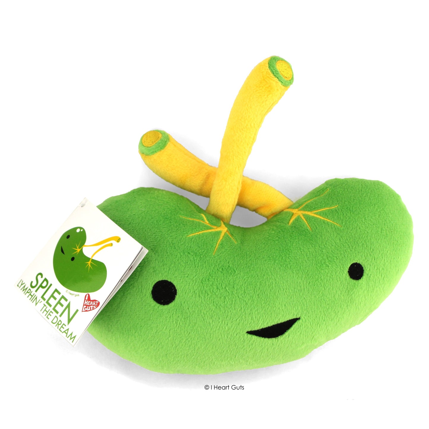 I Heart Guts Spleen Plush - Lymphin The Dream - 9 Immune System Stuffed Organ Toy for Spleen Removal, Splenectomy Recovery, Aut