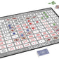 Goliath Sequence Premium Edition Board Game - Giant 20.25x26.25" Set with Exclusive Chips & Deluxe Cards, Blue, Ages 7+