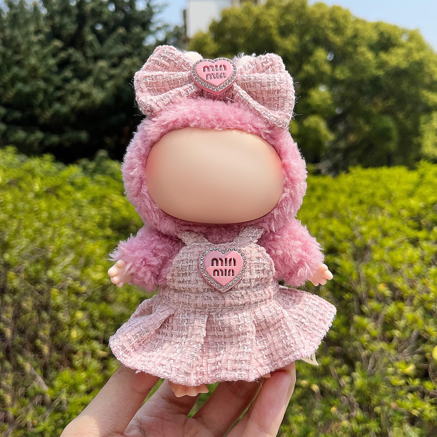 TanAndLin Clothes for LBB Doll-Clothes & Outfit Set for 17cm Dolls - LBB Designer Clothes - enhanced Fashion Dresses with Accessories  elegant Chic Doll Clothing & Style Bundle- Doll Not Included