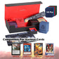 Komick Ultimate 6-In-1 Card Deck Box Set With Playmat Dice Tray, Large Card Storage Box With 5 Pcs Mtg Storage Box Holds 2400+ U