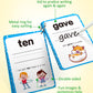 Coogam Sight Words Kids Learning Flash Cards, 250 Dolch Word Game Reading Vocabulary Card Montessori Toy For Kindergarten Preschool 3 4 5 Years Old Toddlers