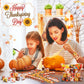 JUNEBRUSHS Thanksgiving Slap Bracelets, 56 Pcs Thanksgiving Gifts for Kids Autumn Maple Leaf Turkey Pumpkin Snap Bracelets Wrist
