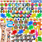 Nicknack 120Pcs Party Favors For Kids, Pinata Stuffers Toy Assortment For Kids Birthday Treasure Box Toys For Classroom, Stocking Stuffers, Carnival Prizes