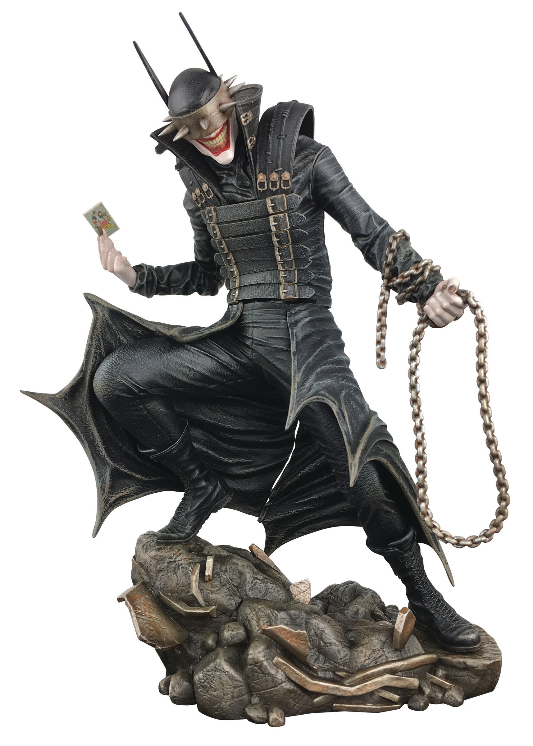 DIAMOND SELECT TOYS DC Gallery: The Batman Who Laughs PVC Diorama Figure, for 180 months to 1188 months, 9 inches