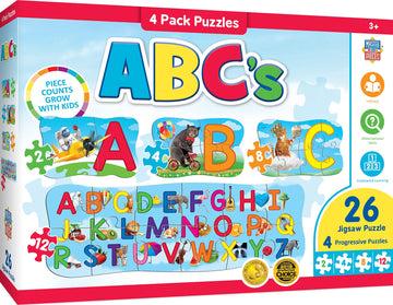 Abcs 4 Pack Puzzle