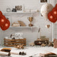 Treasures Gifted Dark Brown Balloons - Mocha Brown Matte Balloons - Dark Tan Balloons, 12 Inch Balloons - Chocolate Balloons - L