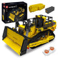 Mould King Bulldozer Technic Building Set  App-Controlled 2.4G RC Bulldozer Truck Construction Vehicle Toys with Engines  DIY Engineering Model Sets for mature-themeds/14+(1508 Pieces)
