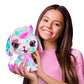 Canal Toys Personalized Airbrush Plush Large Puppy, Multi, Customizable with Markers & Stencils, Ages 6+