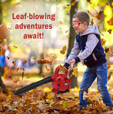 Teganplay Kids Leaf Blower | Toddler Landscaping Gardening Tools And Equipments | Includes Mask Safety Goggles And Earmuffs