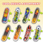 Artcreativity Mini Finger Skateboards For Kids (Bulk Pack Of 144) Durable Finger Boards In Assorted Designs, 2 Inch Fingerboard Skateboard Party Favors, Goody Bag Fillers