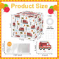 Happy Birthday Money Box For Cash Gift Set - Included Fire Truck Card With Happy Birthday And 35Pcs Transparent Bags, Fun Birthday Gift For Women Men, Surprise Box Money Gift