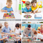 LELEMON Puzzles for Kids Ages 4-6,Donut 100 Piece Puzzles for Kids in a Metal Box, Educational Jigsaw Puzzles 100 Piece Puzzle G
