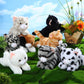 Libima 8 Pcs Cat Stuffed Animals Bulk 8 Inch Plush Kittens Cat Theme Party Favors Carnival Awards Birthday Party Gifts Assorted