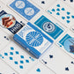Bicycle Pan Am Air Playing Cards 2 Pack with Travel Tin - enhanced game-style Size Decks for Card Games - Classic Pan Am Design