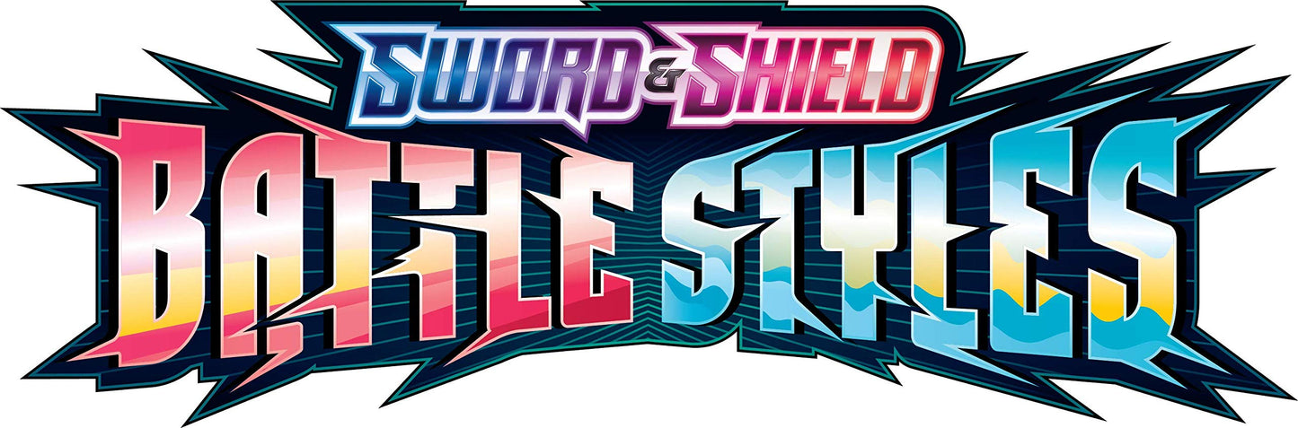 Pokemon TCG Sword & Shield Battle Styles Booster Box - 4 Booster Display, Multi, Model 176-81818, Paper Card Material
