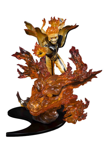 Tamashii Nations Bandai Figuartszero Naruto Uzumaki-Kurama-Kizuna Relation Statue