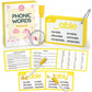 Wjpc 116 Set Phonics Suffix Words Flash Cards,Sigh Words Flash Cards, Phonics Flash Cards For 7,8,9,10,11,12 Years 2Nd, 3Rd, 4Th, 5Th Grade Boys&Girls&Kids Learning Writing Reading