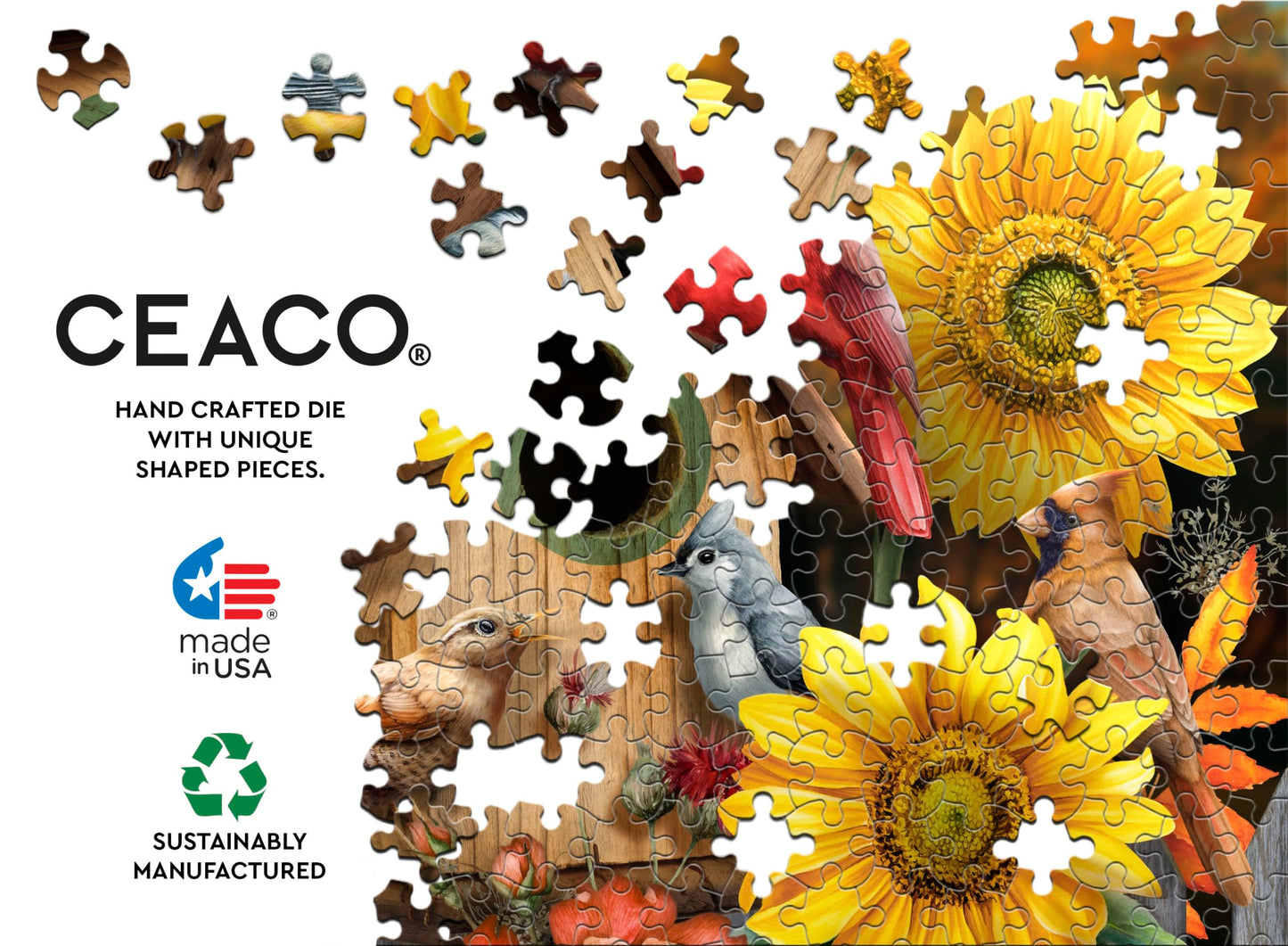 Ceaco - Tom Wood - Autumn Gathering - 1000 Piece Jigsaw Puzzle