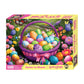 Springbok 500 Piece Jigsaw Puzzle - Easter in Bloom, Cardboard, Made in USA, Perfect for Adults and Families