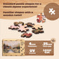 Buffalo Games - Thomas Kinkade - Sierra Paradise Wood Puzzle - Standard Cut Jigsaw Pieces - 500 Piece Jigsaw Puzzle