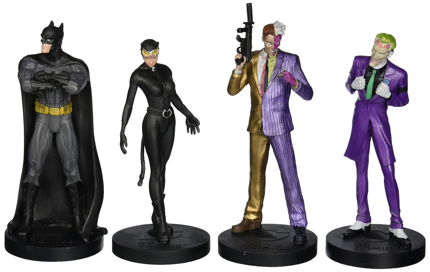 Eaglemoss Dc Masterpiece Figure Collection: Batman 75Th Anniversary Figurine Box Set Statue
