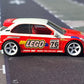 Wheel Set for 1:64 Car Models with Rubber Tires and Easy Installation Axles (Pack of 10 Sets)