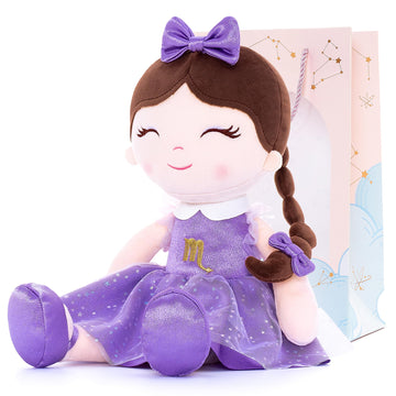 Arteeksdoll Baby Girl Gifts Plush Dolls Constellations Zodiac Doll Birthday Gift 17 Inches Scorpia
