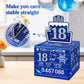Toyeishi 18 Happy Birthday Money Box For Cash Gift, 18Th Birthday Decorations For Boys And Girls, Gifts For 18 Year Old Boy, Boy