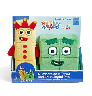 Numberblocks 3 & 4 Playful Pals