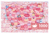 Puzzles For Adults 1000 Pieces, Momibook Jigsaw Puzzles Of Love Story, I Love You In Multi-Languages, 75X50Cm(29.5''X19.7'') Ann
