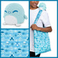 Teeturtle - Plushie Tote Bag - Holiday Snowflake Penguin - From The Creators Of The Original Reversible Octopus Plushie - Take Y