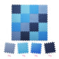 Tamiplay 16 Tiles Foam Play Mat For Baby, Soft & Safe Eva Foam Mats For Floor, Square Baby Play Mat, Kids Foam Puzzle Floor Mat,