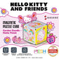 Shashibo Hello Kitty & Friends Shape Shifting Box - Award-Winning, Patented Magnetic Puzzle Cube W/ 36 Rare Earth Magnets-Fidget Toys For Adults & Kids 8+,Transform Into Over 70 Shapes (Garden Doodle)
