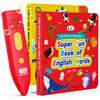 Kokodi Talking Pen Books Sets, Interactive Audio Sound Books Kids Learning Electronic Toys For Boys Girls, Autism Sensory Games, Early Educational Gifts Birthday Gifts For Toddlers Kids Age 2 3 4 5