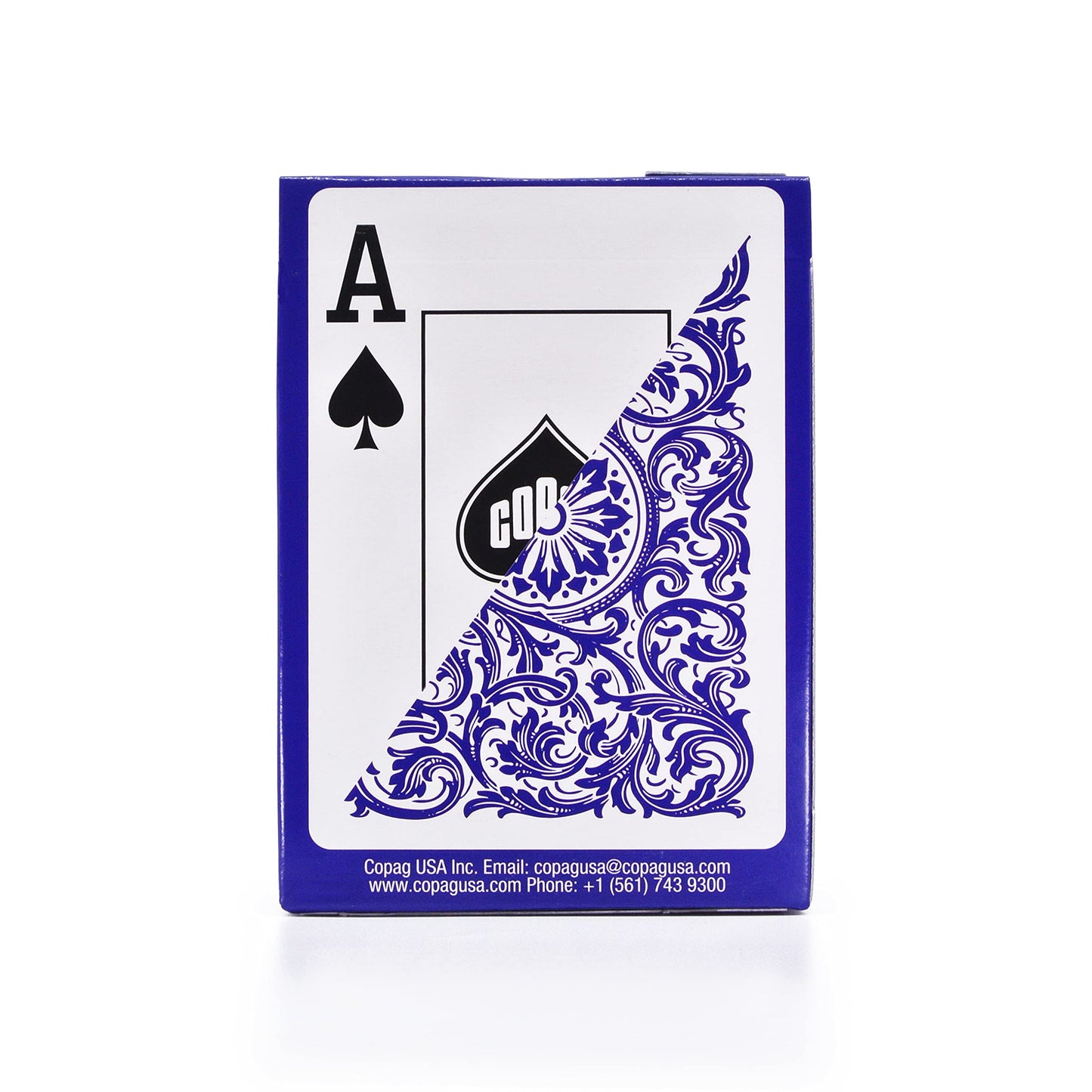 Copag advanced 100% Plastic Playing Cards  game-style Size (Standard) Jumbo Index Single Deck (Purple)